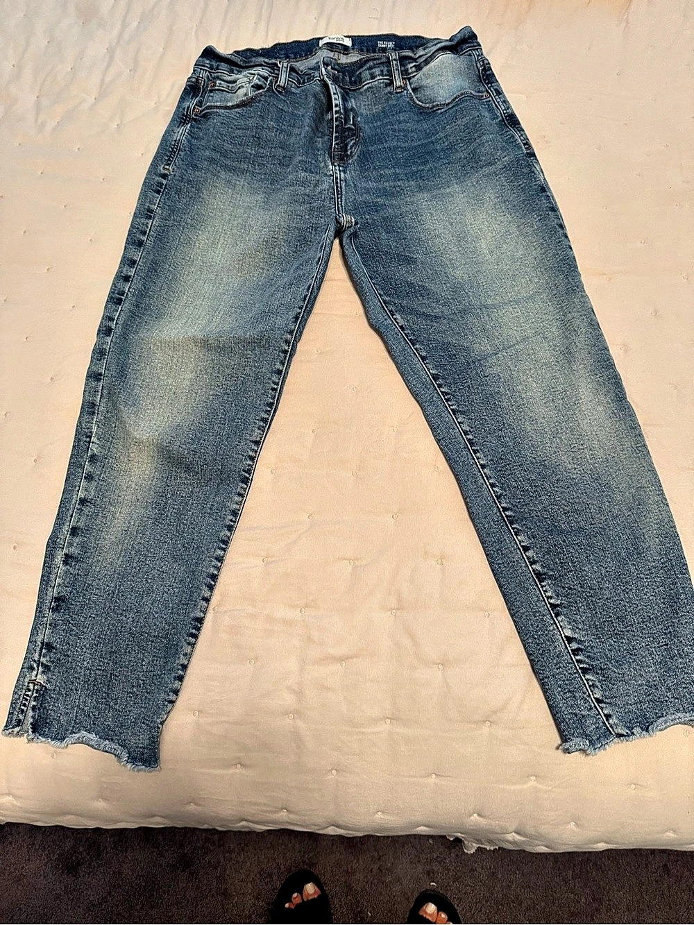 Kensie The Regent Skinny Jean Skinny Jeans Blue Waist 14/32